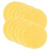 FRCOLOR 50-Piece Yellow Wood Fiber Sponge Set for Hermit Crabs view 1
