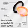 PERIOD Reusable Menstrual Disc, Platinum-Cured Medical Silicone, Automatic Emptying, S/M view 3