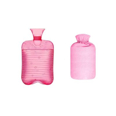 Durable Hot Water Bottle with Hand-Warming Pouch, 1,800 mL