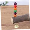 Minkissy Bird Swing with Bells and Colorful Beads view 4