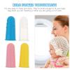 4-Pack Silicone Finger Toothbrushes for Toddlers and Mothers view 4