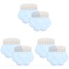 FRCOLOR 6-Piece Pet Grooming Comb Set for Dogs and Cats view 1