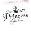 OSALADI 3-Piece Creative Letter Wall Stickers, PVC, Black, Waterproof, Self-Adhesive view 2