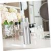 minkissy 6-Piece Aluminum Bottle Set, Silver Travel Lotion, Soap Dispenser and Shampoo Bottles view 4