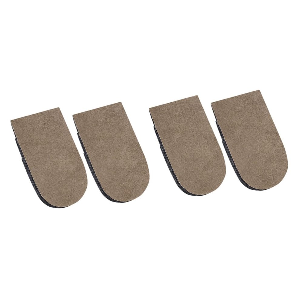 GLEAVI 2 Pairs Practical Semi-Rigid Non-Removable Heel Lifts