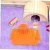 Multifunctional Spacious Hamster Carrier for Hamsters and Small Pets, Pink view 3