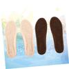 ABOOFAN 4 Pairs Warm Wool Insoles view 4
