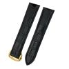 SVAPO Crocodile Leather Watch Strap for Omega Seamaster 300, Speedmaster, De Ville, AT150, 19 mm, Agate view 1