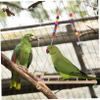 minkissy Parrot Climbing Ladder with Hanging Swing for Bird Cages view 2