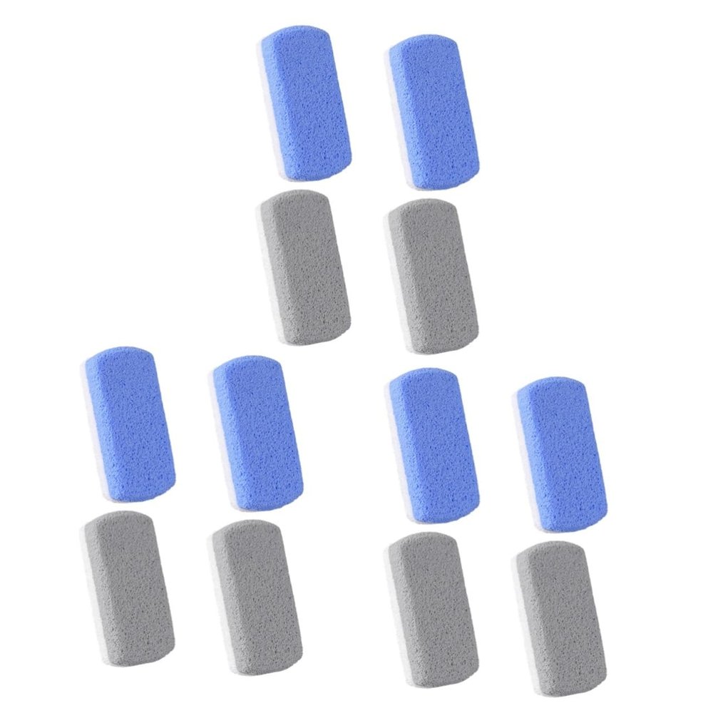 minkissy 12-Pack Two-Tone Glass Foot Files