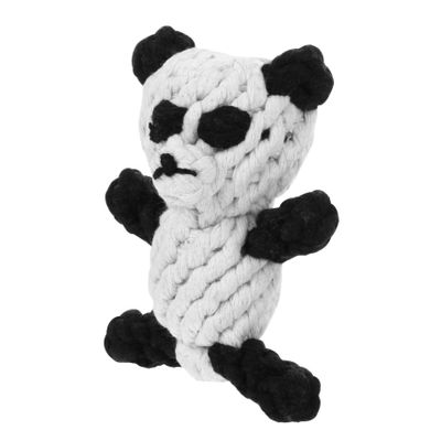Bite-Resistant Cotton Rope Panda Chew Toy for Dogs and Cats
