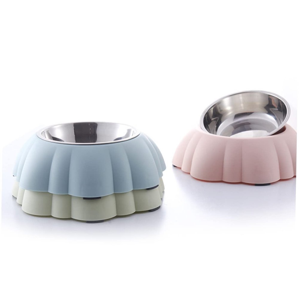 FRCOLOR Stainless Steel Pet Bowl