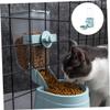 minkissy Hanging Pet Water Dispenser for Cats, Automatic Pet Feeder, Large-Capacity Plastic Bowl view 2