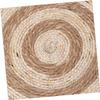 minkissy 1-Piece Woven Cat Litter Mat, Round Cat Bed Mat view 3