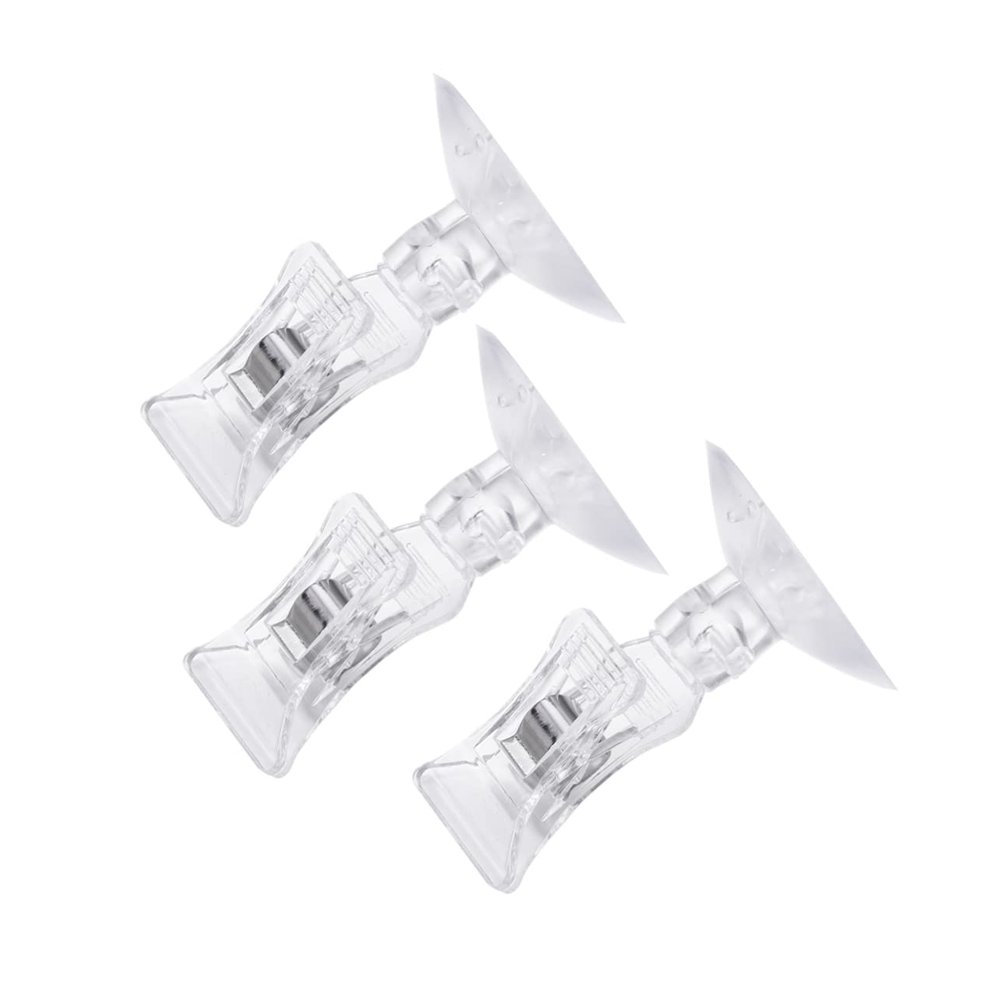 Amosfun 6 Aquarium Suction Cups with Clips
