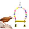 Minkissy Balance Training Wooden Swing Bird Toy view 3