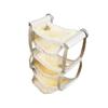 FRCOLOR 2-Piece Warm Multi-Layer Small Animal Hammocks, Yellow view 4