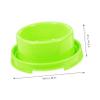 ABOOFAN 3-Piece Plastic Food Bowls for Cats, Puppies, and Small Dogs view 2