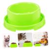 ABOOFAN 3-Piece Plastic Food Bowls for Cats, Puppies, and Small Dogs view 3