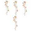 LALAFINA 8-Piece Vintage Pearl Butterfly Hair Clips for Women and Girls view 1