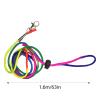 bellv Bird Leash, Soft Fashionable Bird Diaper Flight Suit and Pigeon Pants for Small to Medium Birds, Parakeets, Parrots, and Cockatiels view 4