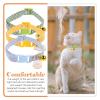 minkissy 12-Piece Adjustable Cat Collars with Avocado Design view 4
