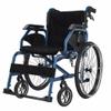 SOYDAN 10-Inch Wheelchair Front Wheel, Inflatable Rubber Replacement Tire, Aluminum Alloy Hub, Black view 2