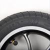 SOYDAN 10-Inch Wheelchair Front Wheel, Inflatable Rubber Replacement Tire, Aluminum Alloy Hub, Black view 4