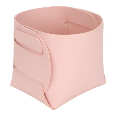 Nail Care Organizer, PU Material, Durable, Portable, Practical, Makeup Storage Box, Pink