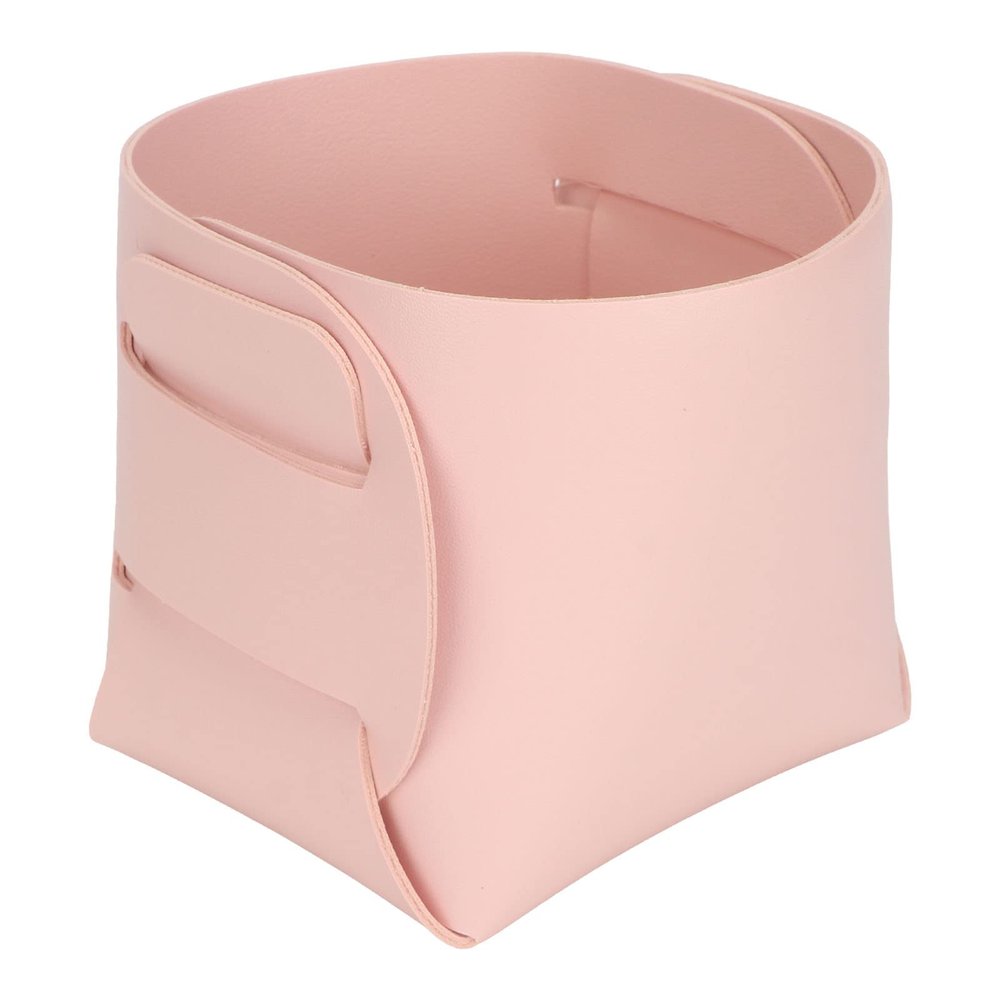 Nail Care Organizer, PU Material, Durable, Portable, Practical, Makeup Storage Box, Pink