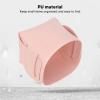 Nail Care Organizer, PU Material, Durable, Portable, Practical, Makeup Storage Box, Pink view 2
