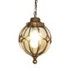 Leoshi IP65 Waterproof Retro Hanging Lantern with Bubble Glass view 1