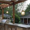Leoshi IP65 Waterproof Retro Hanging Lantern with Bubble Glass view 3