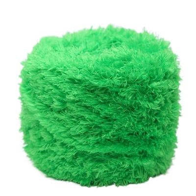 200 g Coral Cashmere Hand-Knitting Yarn, Plush, Soft, Natural, for Knitting and Crocheting, Fluffy, Warm, DIY, Super-Soft (Color: 34 Fruit Green)