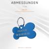 Personalized Pet ID Tag - Engraved Aluminum view 3