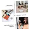 minkissy Folding Compact Travel Makeup Mirror with Magnification view 2