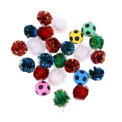 minkissy 24pcs Cat Toy Balls