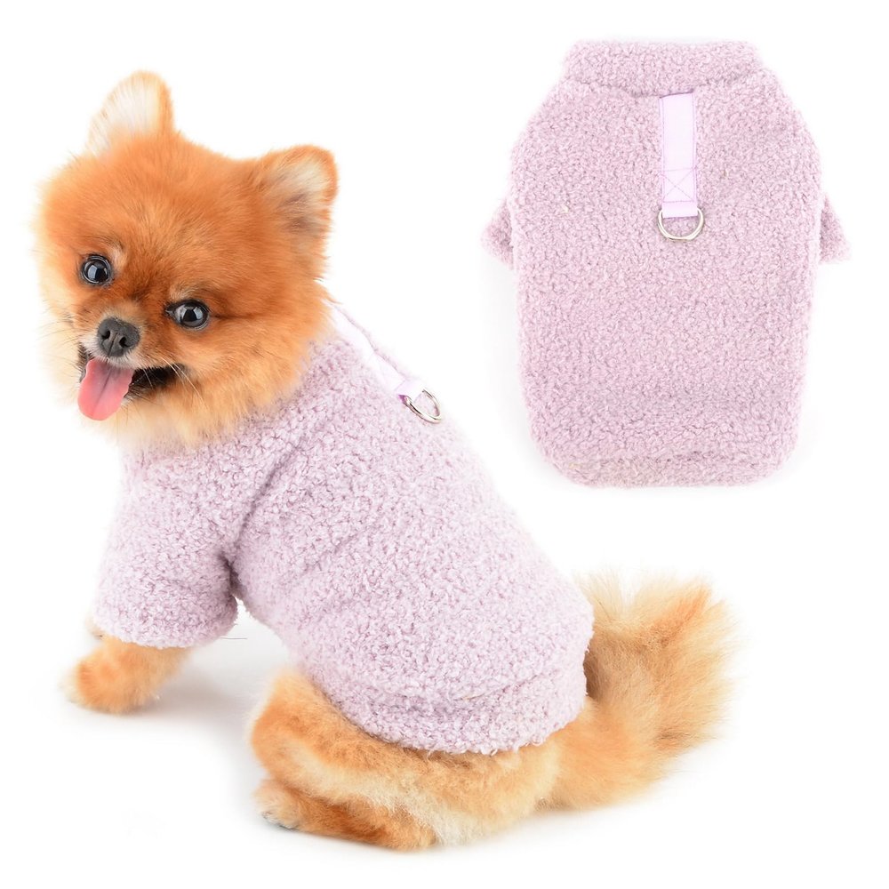 PAIDEFUL Fleece Pullover for Small Dogs