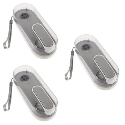 minkissy 3-Piece Portable Dog Water Bottle Set, Leakproof, Compact and Lightweight, for Camping and Small to Medium Pets