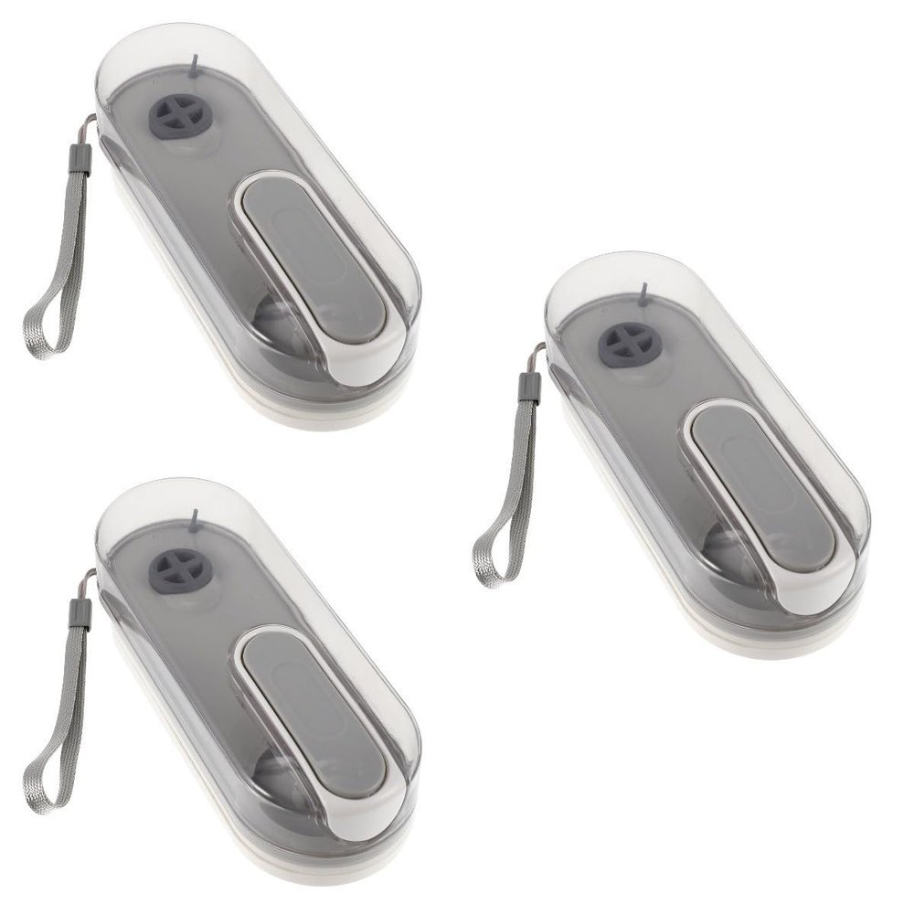 minkissy 3-Piece Portable Dog Water Bottle Set, Leakproof, Compact and Lightweight, for Camping and Small to Medium Pets