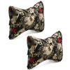 2-Pack Japanese-Style Car Seat Neck Pillows view 1