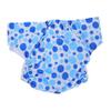 OATIPHO Adult Diaper with Adjustable Snaps, Reusable Waterproof PUL Cloth Diaper with Wool Lining, Blue, for Heavy Days and Nights view 1