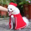 Fleece Christmas Puppy Cape view 2