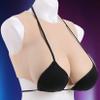 Silicone Breast Forms, Cotton-Filled, K Cup, Ivory view 1