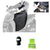Compatible with Garelli Mosquito 125, Wearable Waterproof Scooter Thermal Leg Cover with Bib for Rain, Wind, and Cold view 1