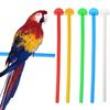 Plastic Bird Stand 5Pcs Colorful Perches Training Tool view 4