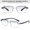 Lanomi 3-Pair Rimless Reading Glasses, Blue-Light Filter, Diamond-Cut, Gray Gradient Lens, +2.5 view 3