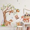 Runtoo Baby Tree Forest Animal Wall Decal view 3