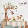 Runtoo Baby Tree Forest Animal Wall Decal view 4