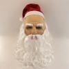 Qianderer Santa Claus Latex Mask with White Beard and Red Hat view 2